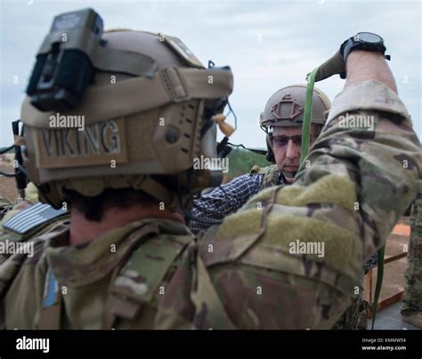 Special Tactics Airmen With The Th Special Tactics Squadron Prepare