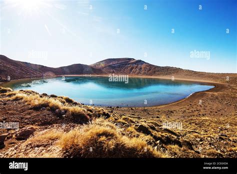 New Zealand lakes Stock Photo - Alamy