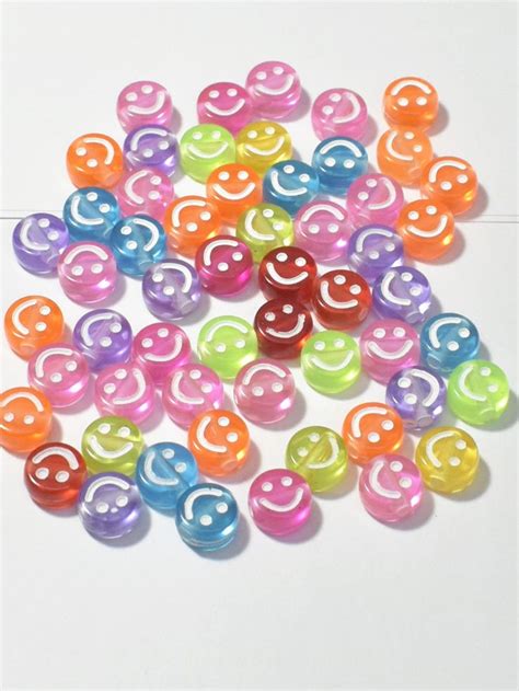 1pack 10mm Expression Detail DIY Bead Diy Beads Beaded Jewelry Diy