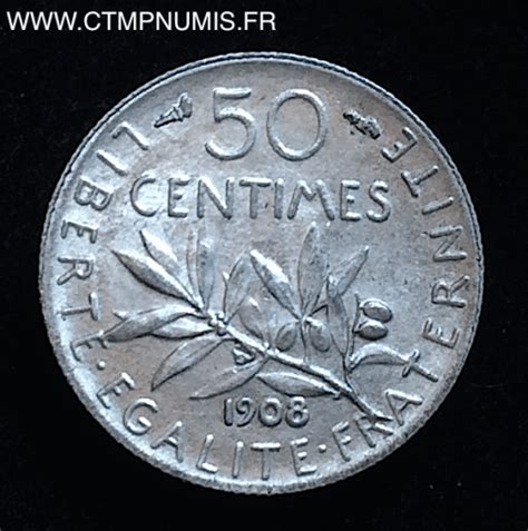 Centimes Argent Semeuse Sup Ctmp Numis Achat Vente Et