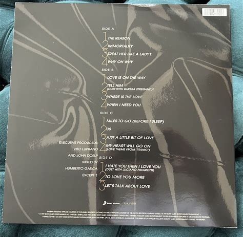 Celine Dion Lets Talk About Love 2x Lp Vinyl Record New And Mint Original Press Ebay