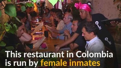 Restaurant Gives Colombian Inmates A Second Chance At Life Hindustan