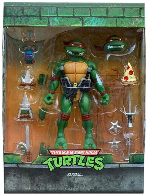 Teenage Mutant Ninja Turtles Ultimates Wave 1 Raphael 7 Action Figure