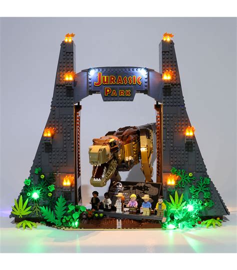 Light Kit For Jurassic Park T Rex Rampage Led Lighting Set 75936