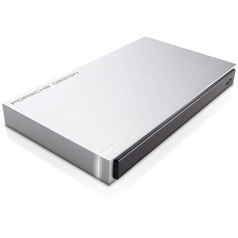 Original Lacie Porsche Design Tb Silver Usb External Hard Drive