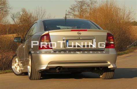 Rear Bumper Spoilers Elerons For Opel Astra G Coupe Cabrio In