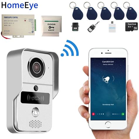 720P Wireless Video Intercom IP Wifi Door Phone Smart Doorbell Remote