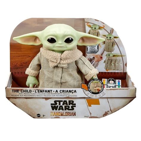 Peluche animée L Enfant Star Wars The Mandalorian Mattel King Jouet