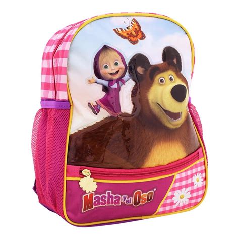 Mochila Da Masha - Mochila de Preescolar Ruz Masha y el Oso | Walmart en línea
