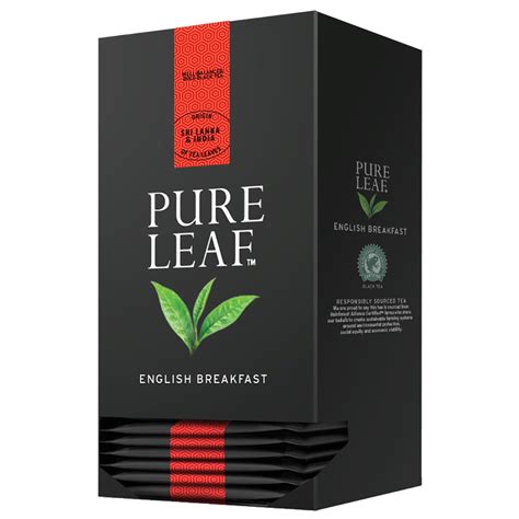 Buy Pure Leaf English Breakfast Tea Enveloped Pyramid Bags 25 Bags Pack Of 6 Total 150