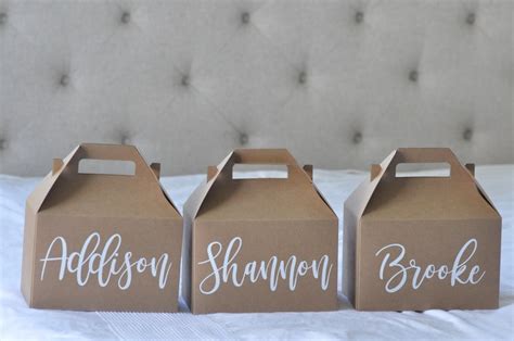 Personalized Gable Boxes Bachelorette Party Survival Kit Etsy