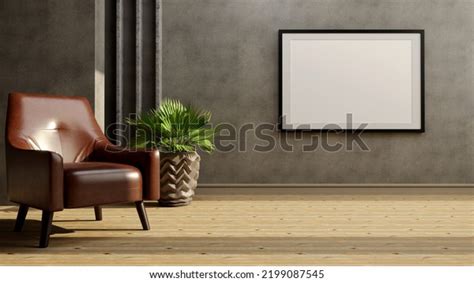 Minimalist Aesthetic Living Room Interior Design Stock Illustration ...