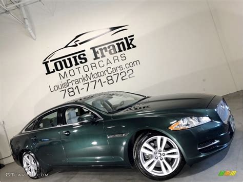 2012 Taiga Green Metallic Jaguar XJ XJL Portfolio 119603232 Photo 2