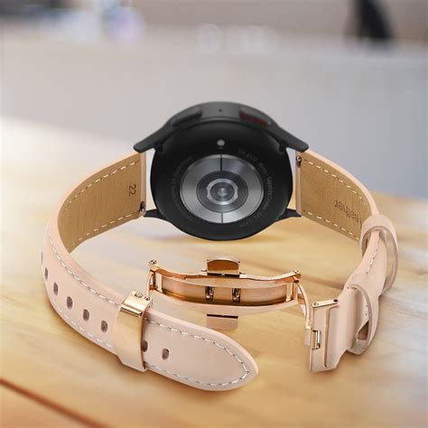 Bracelet Cuir V Ritable Pour Samsung Galaxy Watch Pro Classic