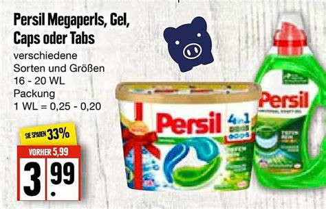 Persil Megaperls Gel Caps Oder Tabs Angebot Bei Edeka Frischemarkt