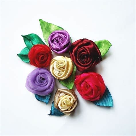 Pretty Rolled Ribbon Rose · How To Make A Piece Of Pressed Flower Art · Art On Cut Out Keep