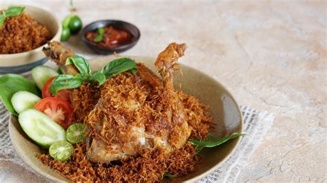 Resep Rahasia Ayam Serundeng Kelapa Parut Enak Dan Nagih