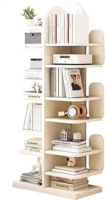 Amazon Ddj Tier Solid Wood Corner Bookshelf Tall Corner