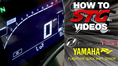 How To Install A FlashTune Quick Shift Sensor On A Yamaha R7 YouTube