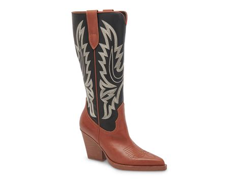 Dolce Vita Blanch Cowboy Boot Free Shipping Dsw