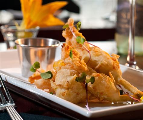 Fried Stuffed Squash Blossoms