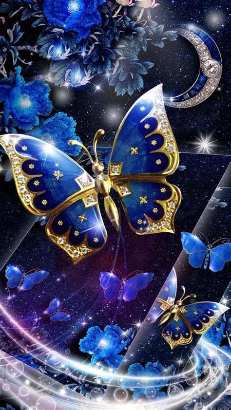 Glitter Butterfly Wallpapers - Top Free Glitter Butterfly Backgrounds ...