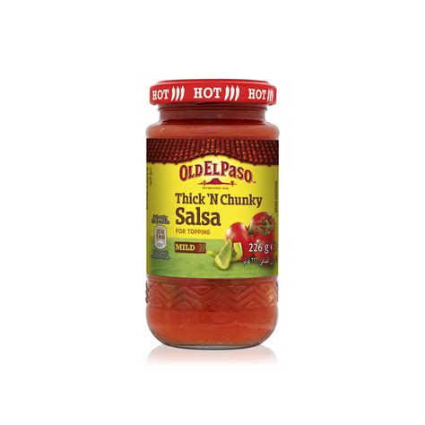 Old El Paso Thick N Chunky Mild Salsa For Topping 226g Waitrose Uae And Partners