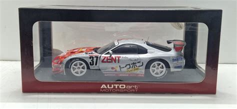 Autoart 1 18 Toyota Supra JGTC 2003 ZENT TOM S 37 Catawiki