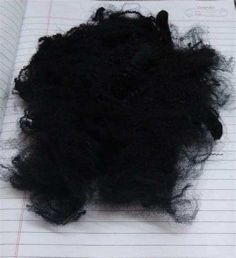 Black Polyester Staple Fiber Mm Recycled Rs Kilogram Prance