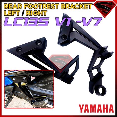 FOOT REST BRACKET YAMAHA LC135 NEW V2 V7 FOOTREST REAR YAMAHA FOOT REST