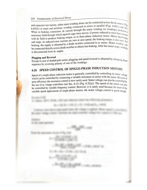 SOLUTION Braking Of 1phase Induction Motors Speed Control Of 1phase