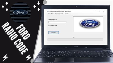 Free Ford Radio Code Generator Unlock Your Code Now Youtube