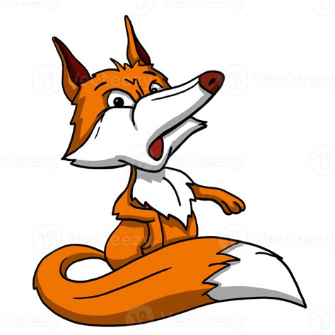 Fox Cartoon Animal 17221986 Png