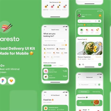 Laresto Ui Kit Laresto Is A Food Delivery Ui Kit That Was Designed For