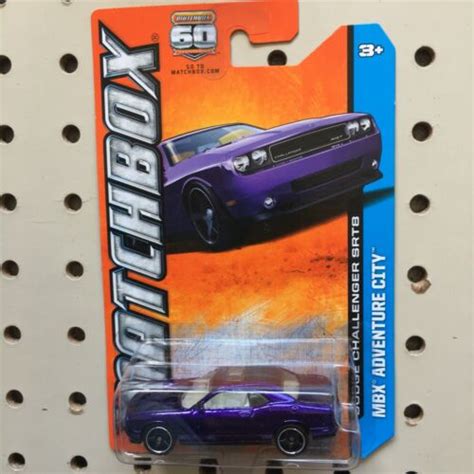 2012 Matchbox 60 Anniversary Mbx Adventure City Dodge Challenger Srt8 Ebay