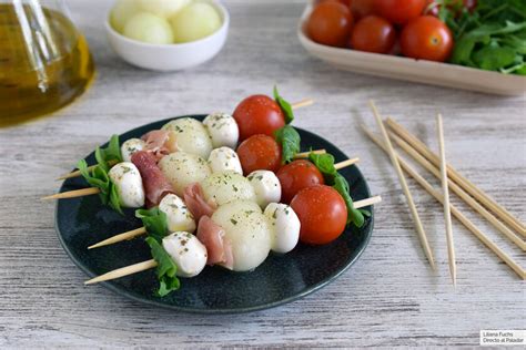 Aperitivos Frescos Y Ligeros A Base De Fruta Para Aprovechar Esta