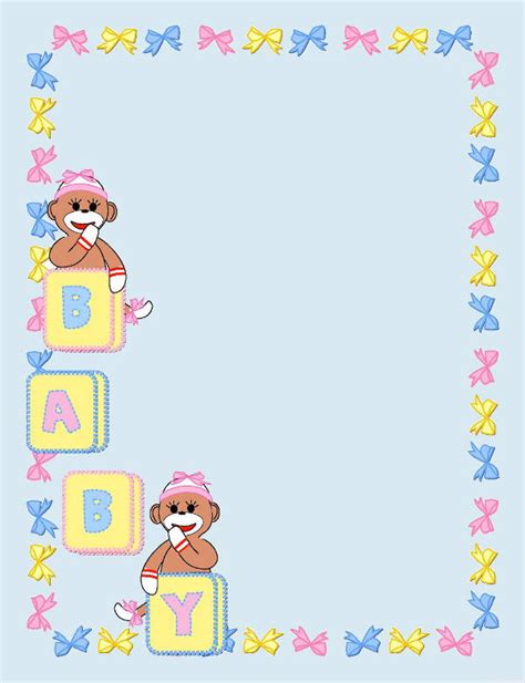 Baby Clip Art Borders And Frames