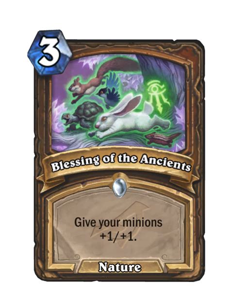 Blessing Of The Ancients Hearthstone Wiki