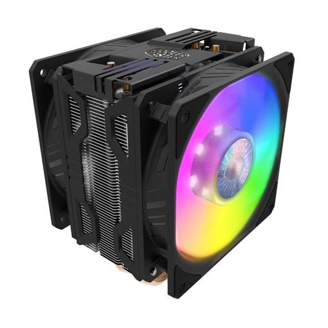 Cooler Master Hyper Led Turbo Argb Cpu Air Cooler Dual Sickleflow