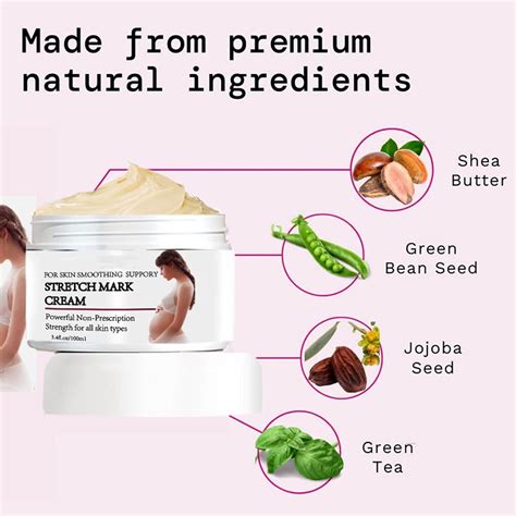 Best Stretch Mark Prevention & Removal Cream for Pregnancy | Tummy Butter & Shea Butter Lotion
