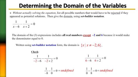 Finding The Domain Of Rational Equations 2 Youtube