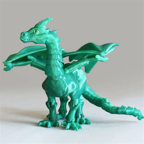 Archivo STL gratis "Braq" dragón articulado 🦸・Objeto de impresión 3D ...