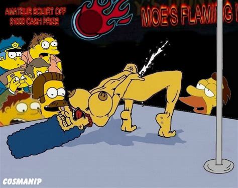 Ned Flanders And Lenny Leonard Tits Nipples Squirting