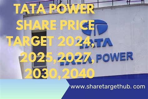 Tata Power Share Price Target 2024 2025 2027 2030 2040 Share Target Hub