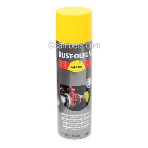 NEW Rustoleum Hard Hat Quality Top Coat Aerosol Spray Paint 500ml All