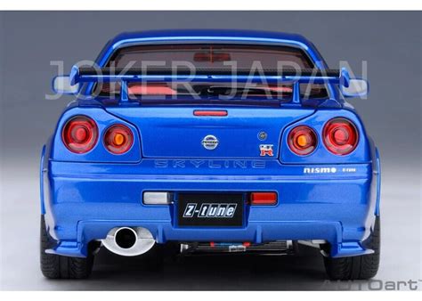 Autoart Nismo R Gt R Z Tune Bayside Blue Jdm Ebay