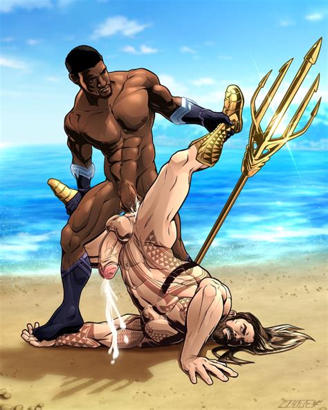 Rule 34 2boys Aquaman Arthur Curry Beach Black Panther Marvel Black Panther Series