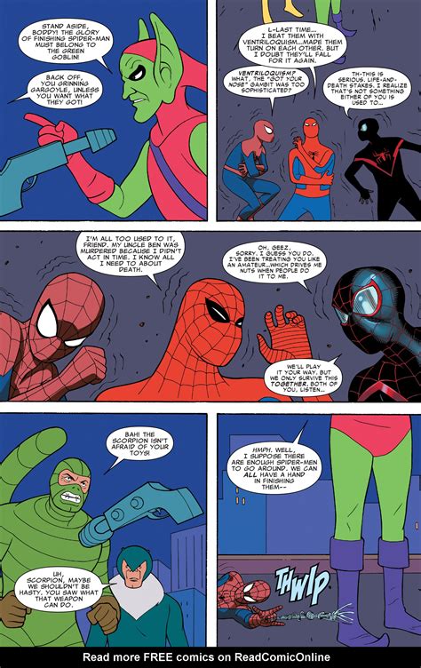 Read Online Spider Verse Team Up Comic Issue 2