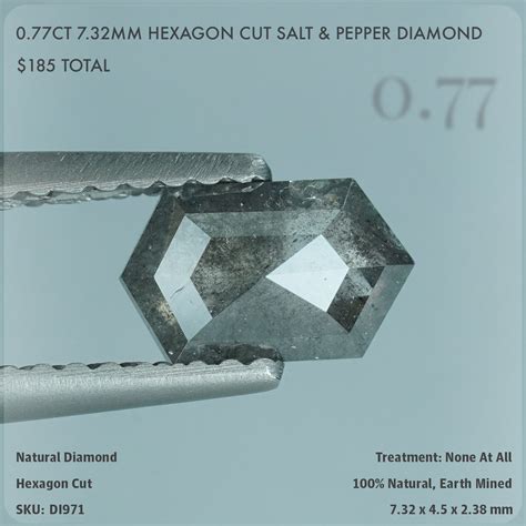 Salt & Pepper Diamond Geometrics – Wholesale in Bangkok
