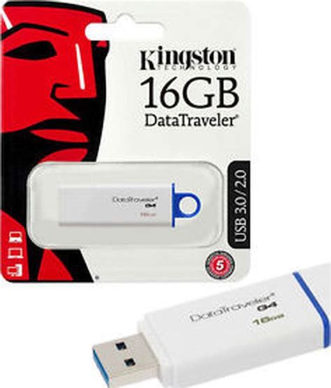 Kingston USB Flash Drive 16GB 3 0 DataTraveler I G4 DTIG4 16GB Buy